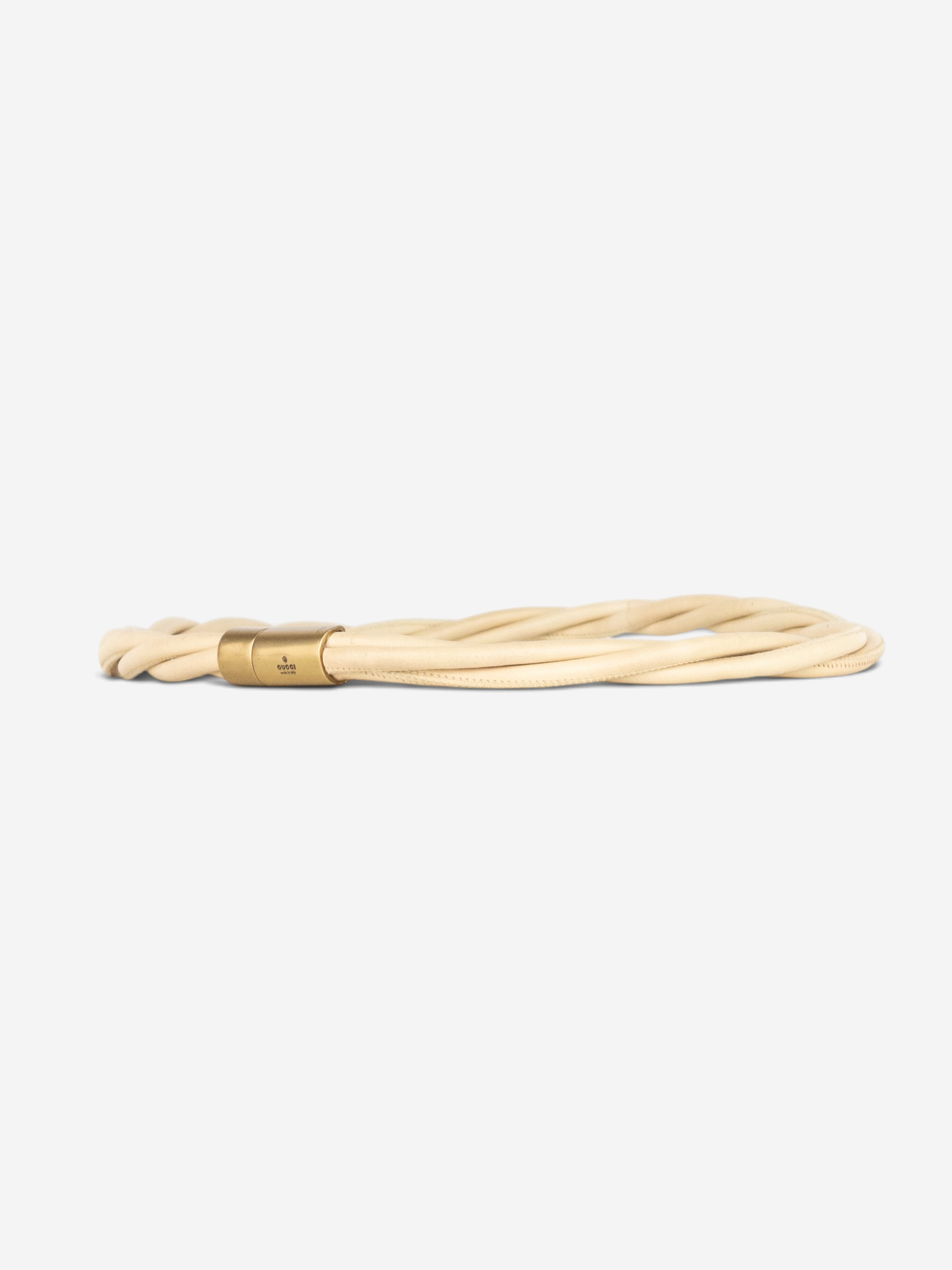 Gucci by Tom Ford 2000s Twisted Cable Belt – product view 2