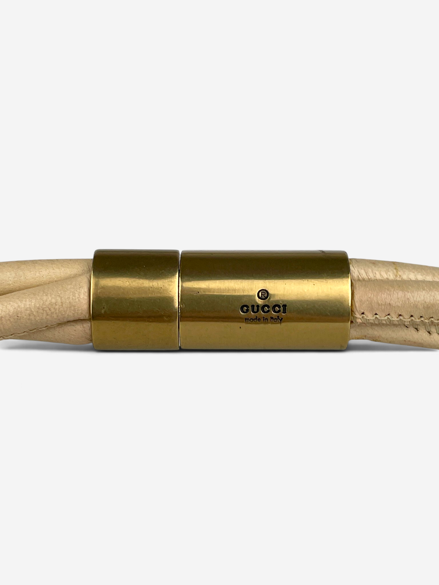 Gucci by Tom Ford 2000s Twisted Cable Belt – detail view 1