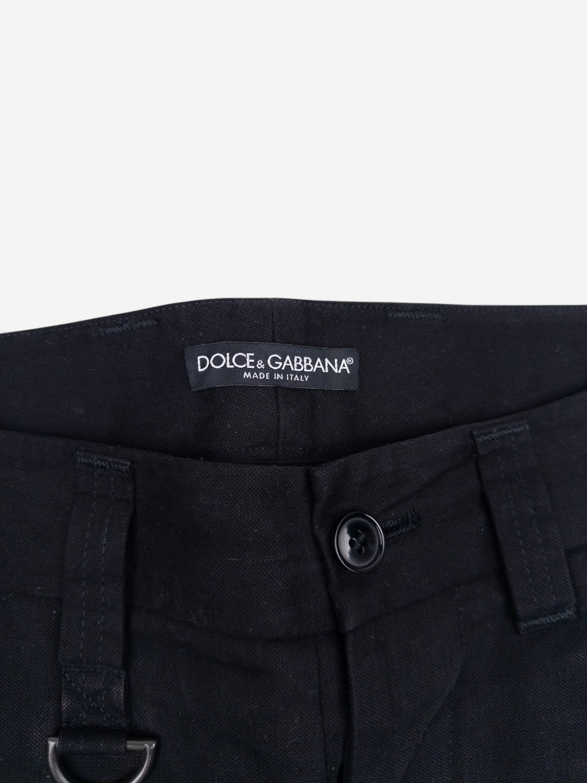 Dolce & Gabbana AW03 Multi-Buckle Bondage Biker Pants – view 4