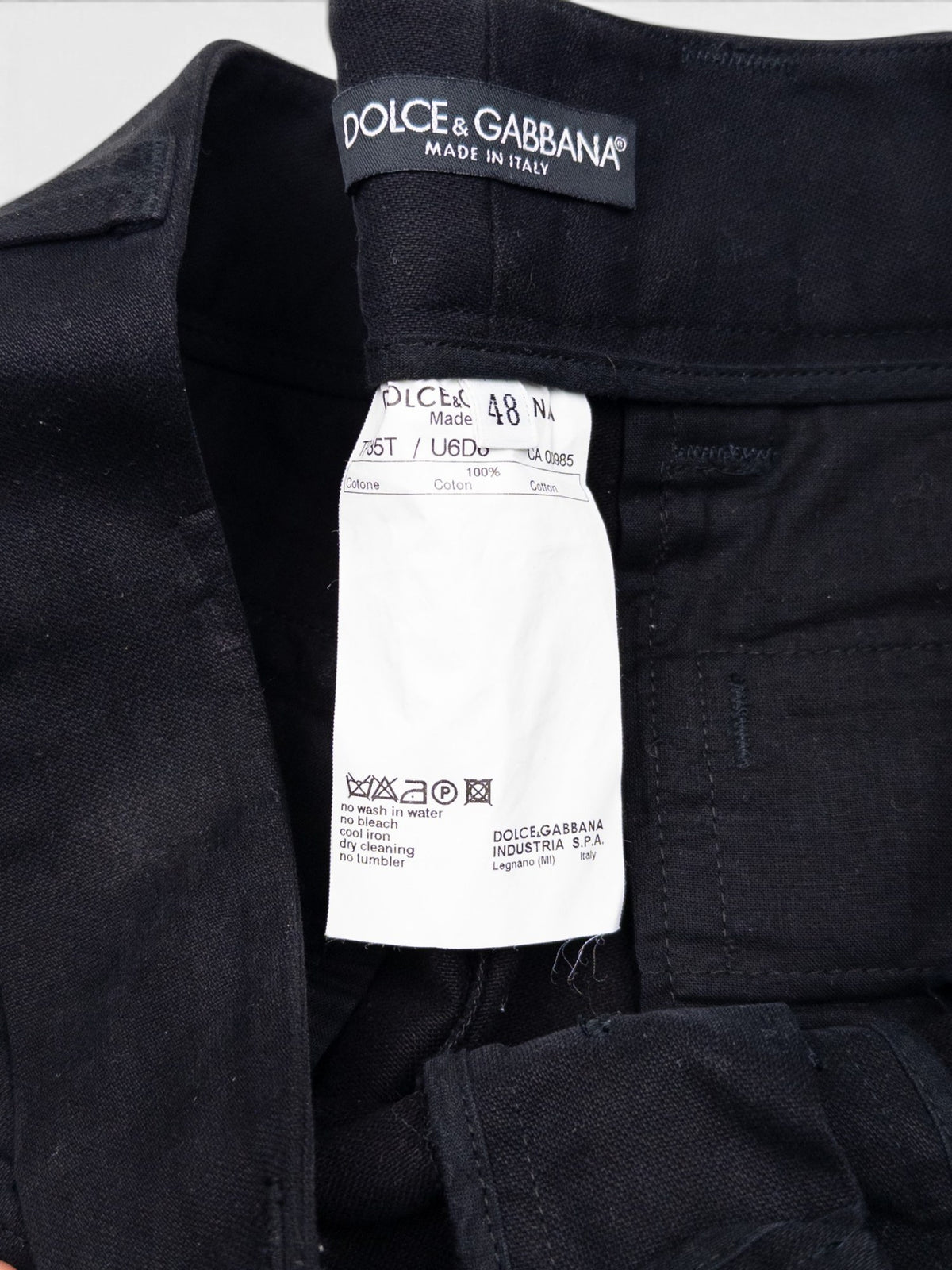 Dolce & Gabbana AW03 Multi-Buckle Bondage Biker Pants – view 5