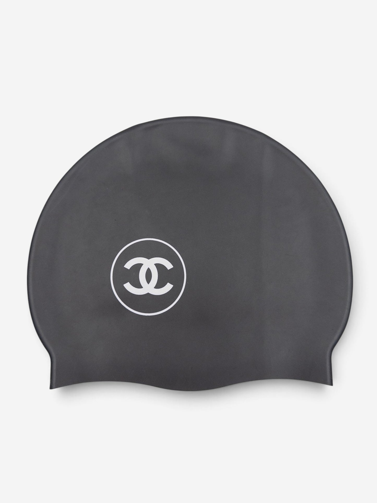 Chanel SS07 Logo Swim Cap – side view