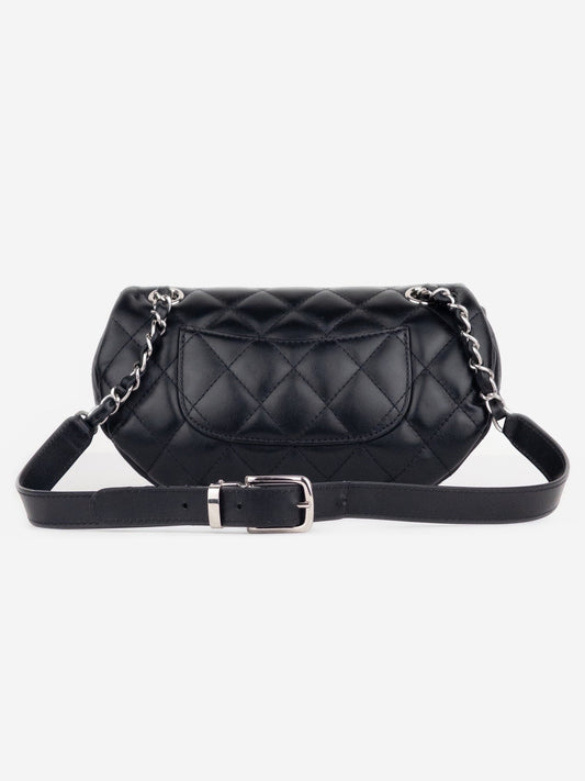 Chanel ‘Uniform’ CC Quilted Flap Waist Belt Bag – photo 3