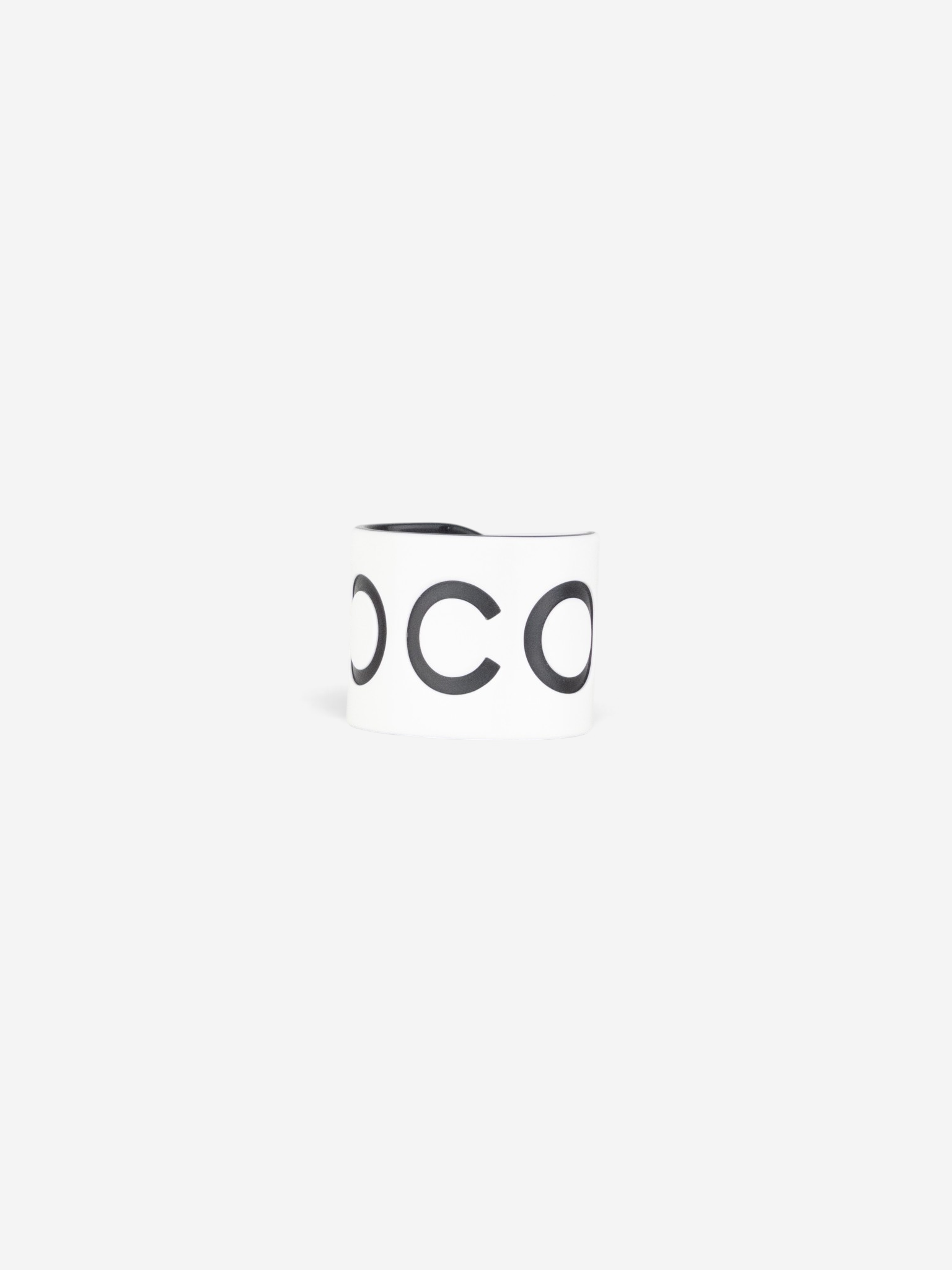 Chanel by Karl Lagerfeld SS02 ‘Coco’ Cuff Bangle Bracelet – product view 2