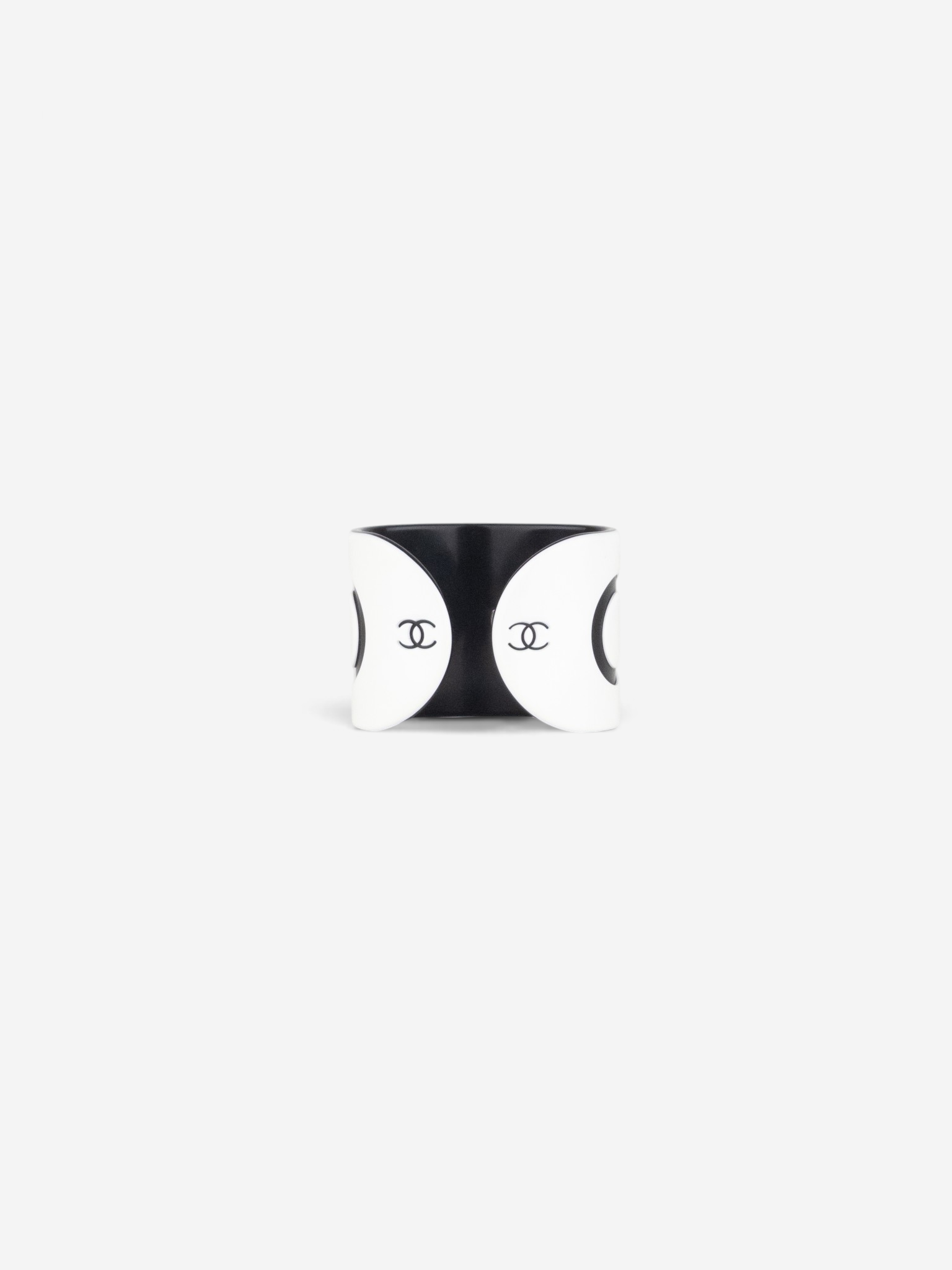 Chanel by Karl Lagerfeld SS02 ‘Coco’ Cuff Bangle Bracelet – product view 3