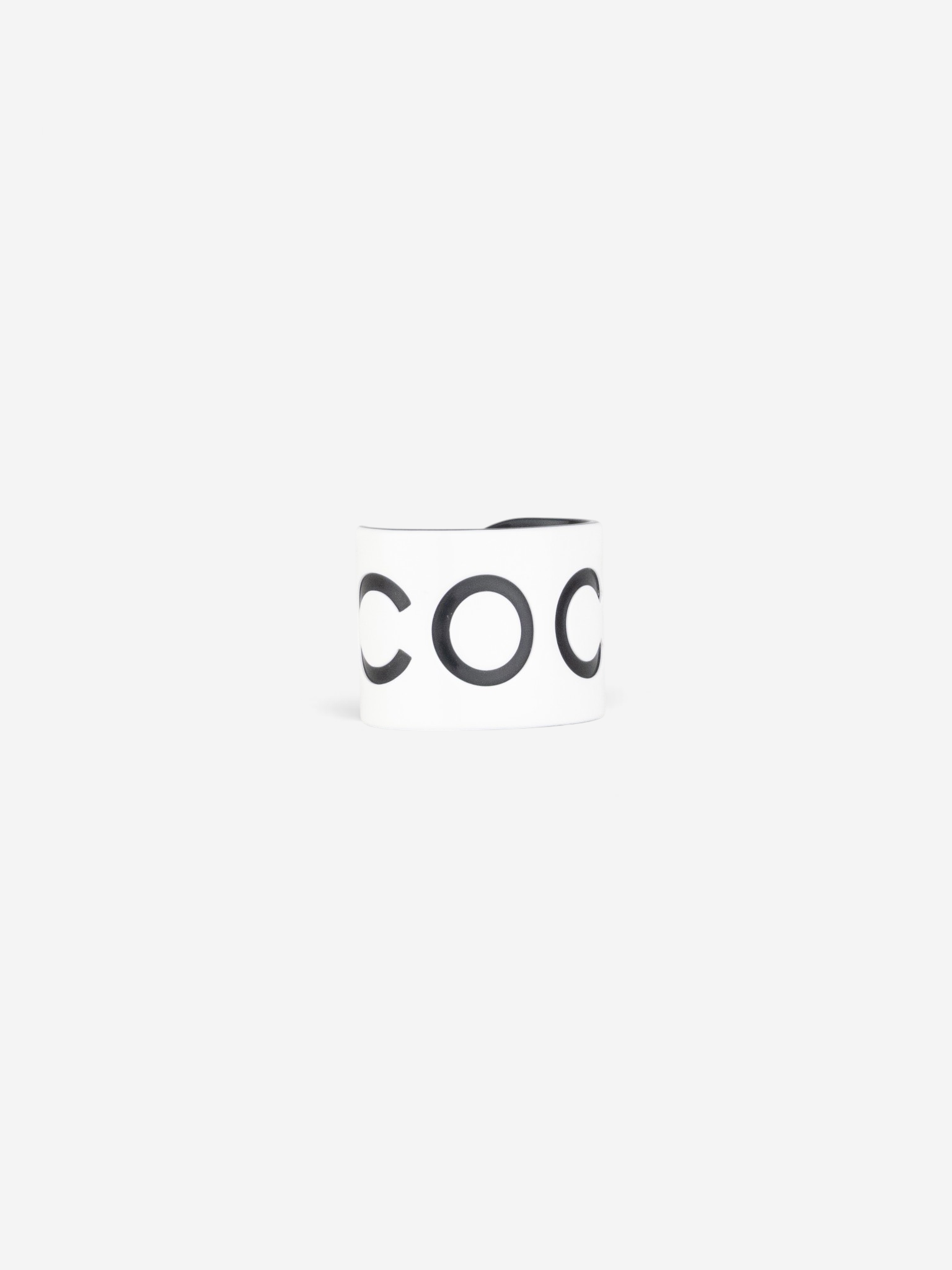 Chanel by Karl Lagerfeld SS02 ‘Coco’ Cuff Bangle Bracelet – product view 4