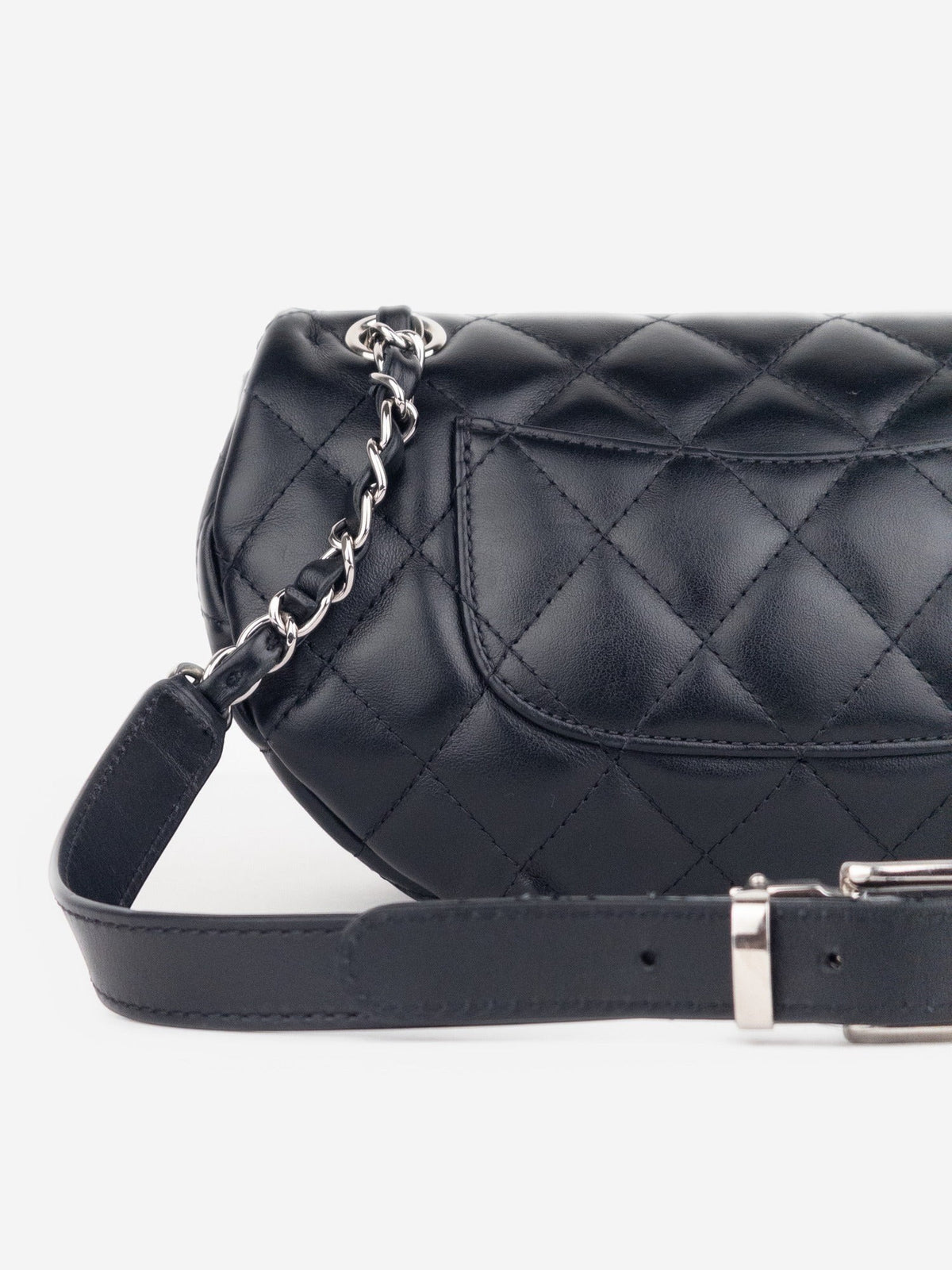 Chanel ‘Uniform’ CC Quilted Flap Waist Belt Bag – photo 7