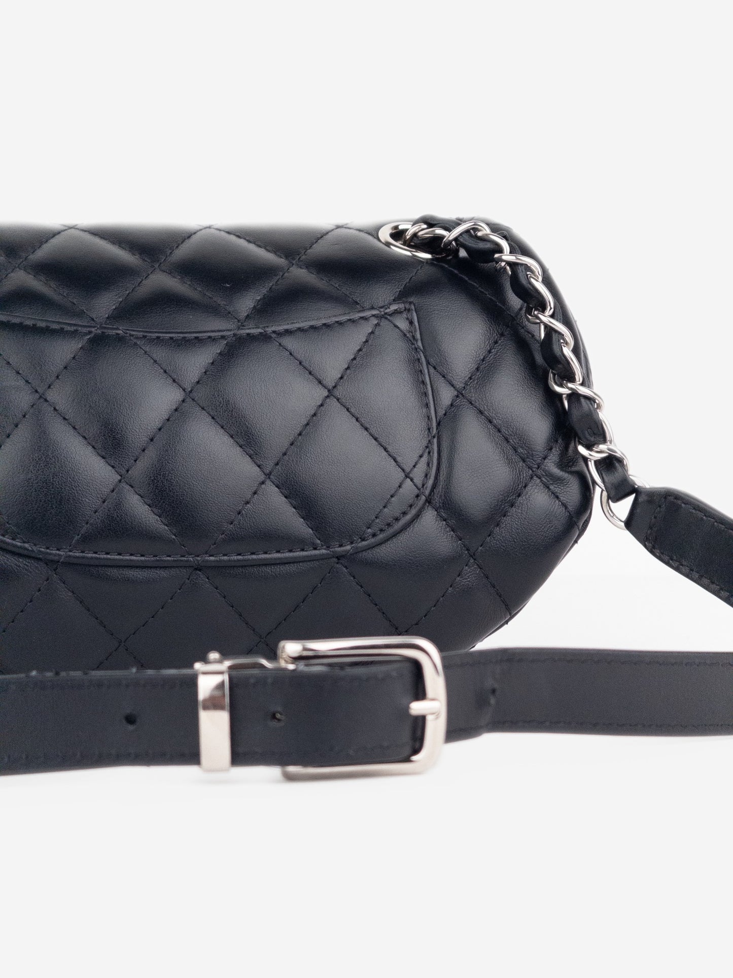 Chanel ‘Uniform’ CC Quilted Flap Waist Belt Bag