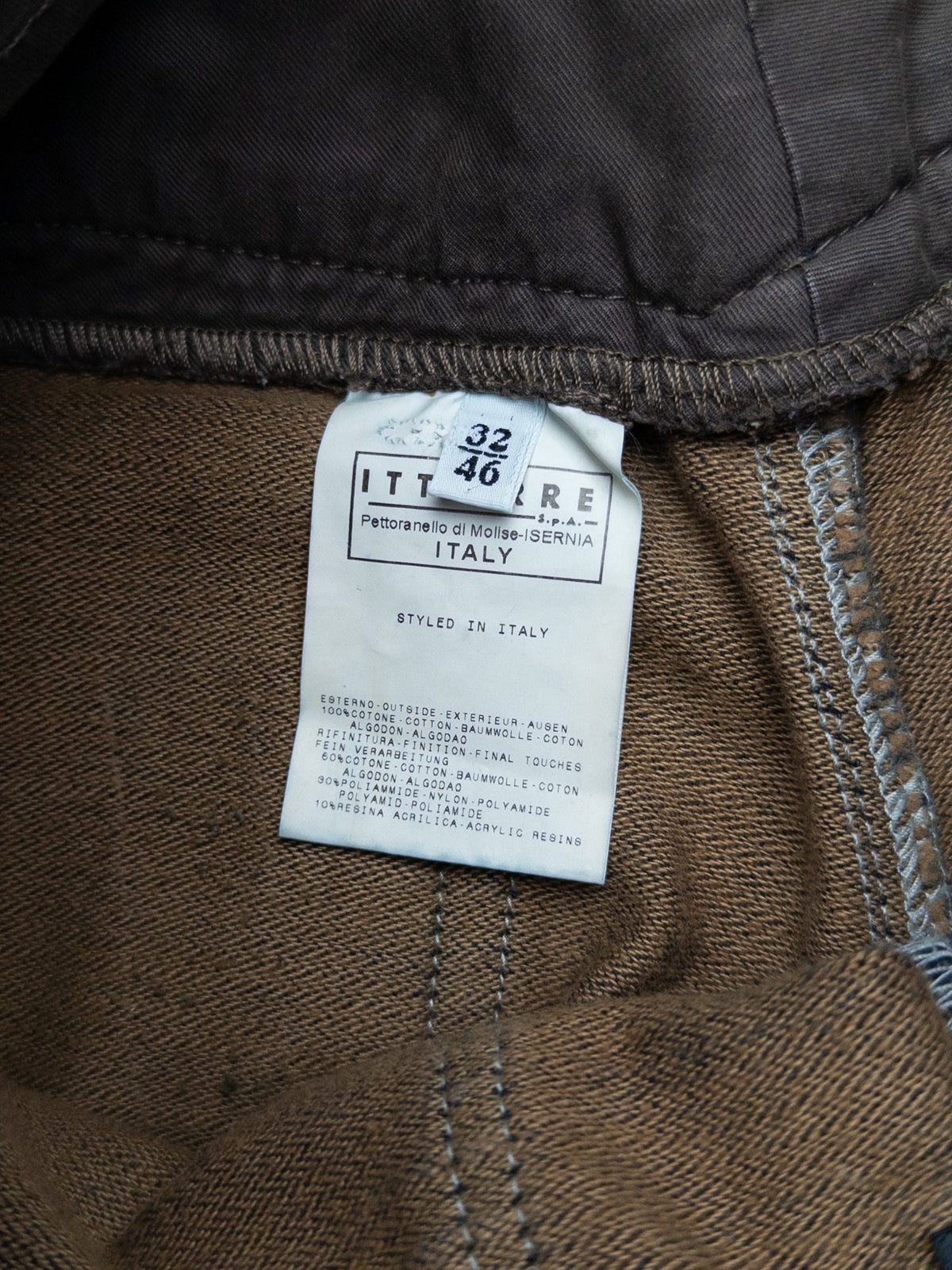 Dolce & Gabbana AW03 Double Waist Denim Cargo Pants – view 7