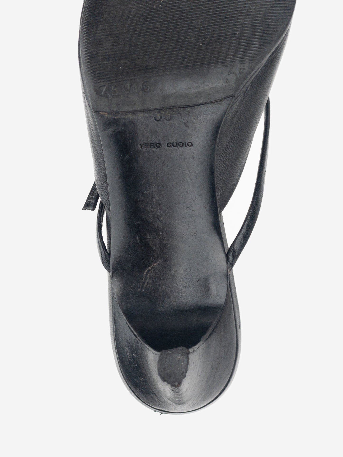 Prada 2000s Square Toe Grommet Kitten Heel Mules