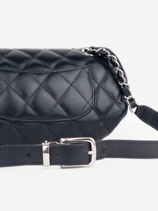 Chanel ‘Uniform’ CC Quilted Flap Waist Belt Bag – photo 8