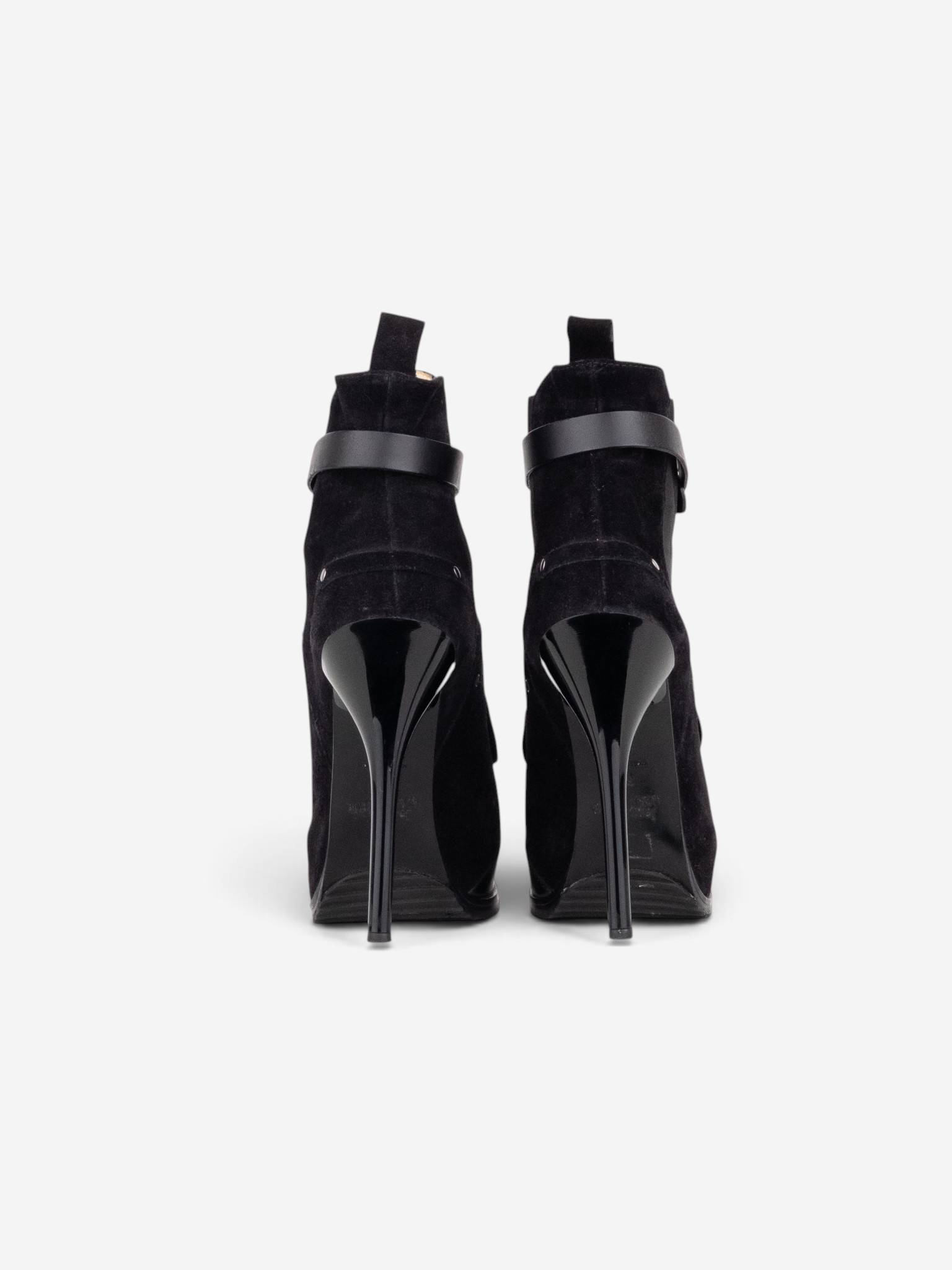 Jean Paul Gaultier AW13 Bondage Chelsea Ankle Heel Boots – product view 4
