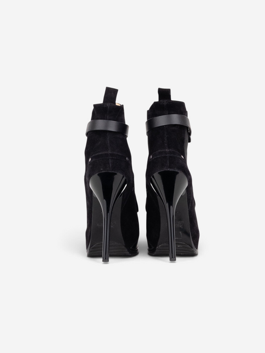 Jean Paul Gaultier AW13 Bondage Chelsea Ankle Heel Boots – product view 4