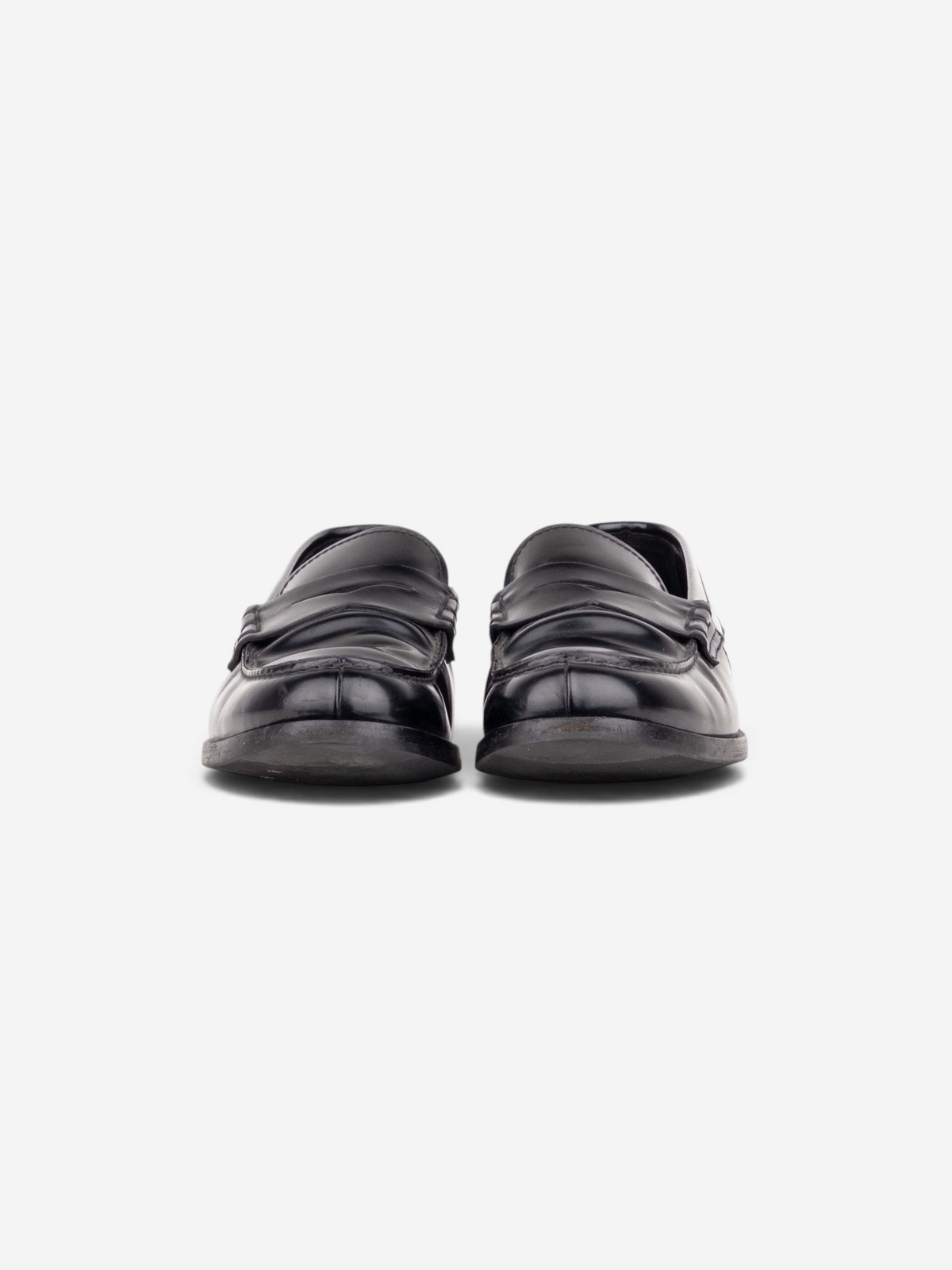 Miu Miu 2000s Penny Loafers – pair front view