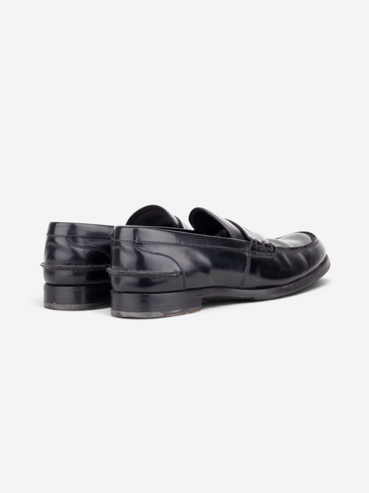 Miu Miu 2000s Penny Loafers – angled view