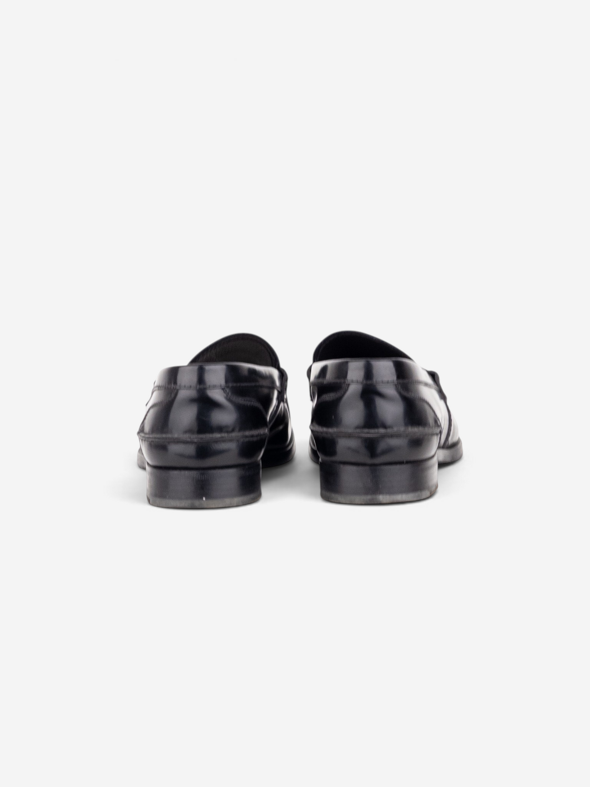 Miu Miu 2000s Penny Loafers – back view