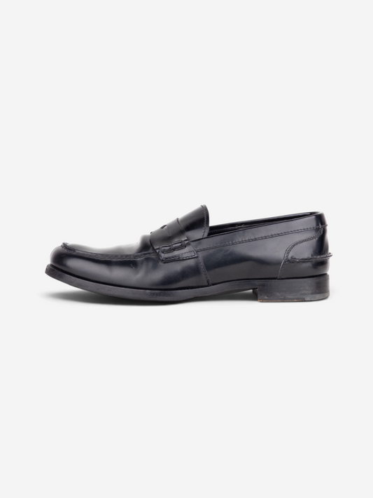 Miu Miu 2000s Penny Loafers – side view