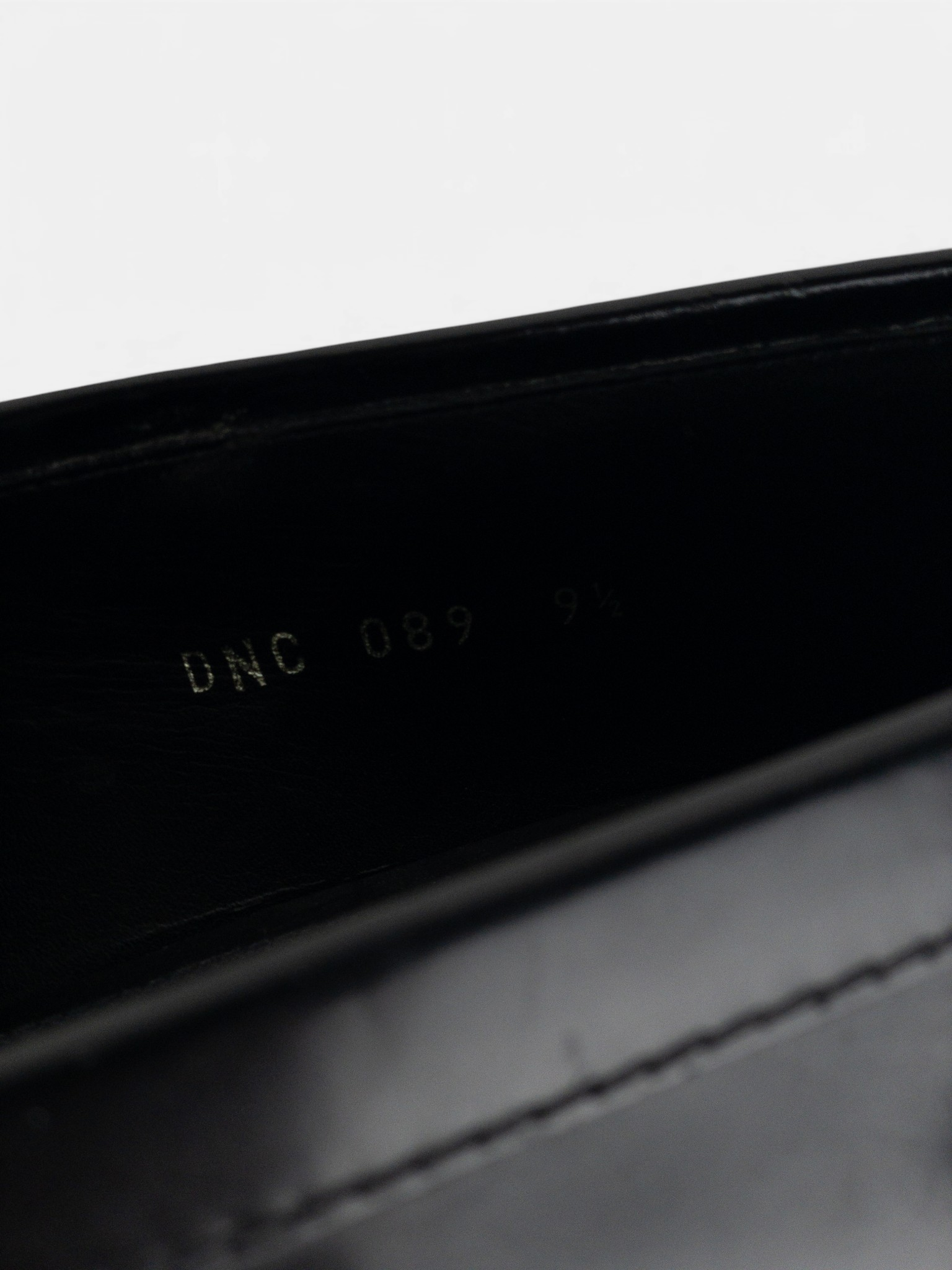 Miu Miu 2000s Penny Loafers – size label