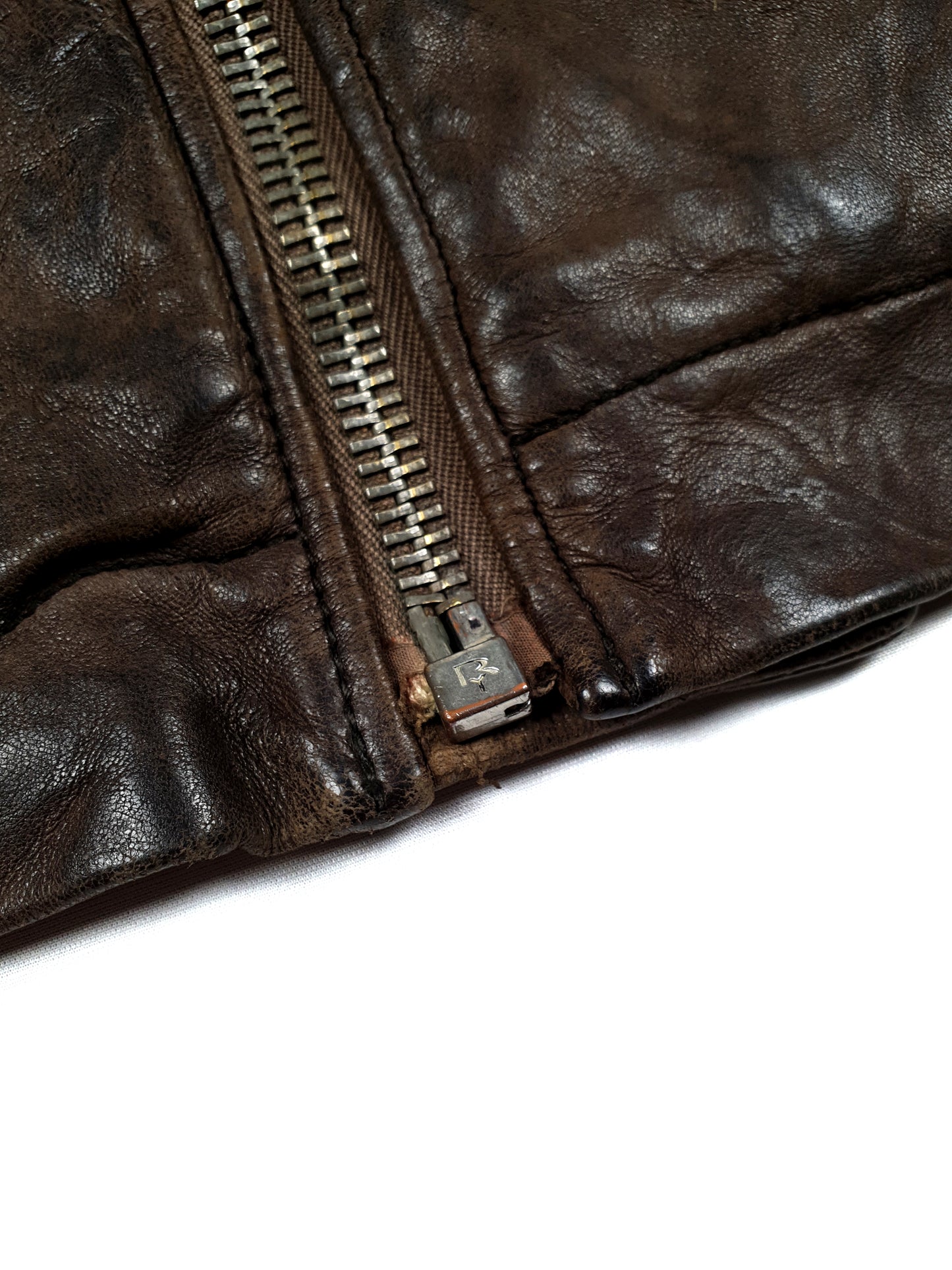 Rick Owens Hammered-Lamb Leatherjacket