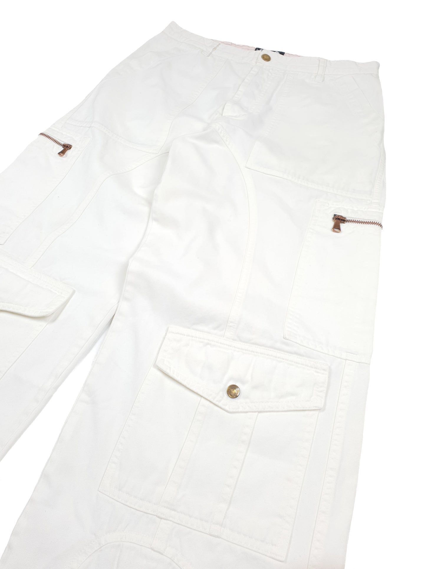 Dolce Gabbana Cargo Pants white