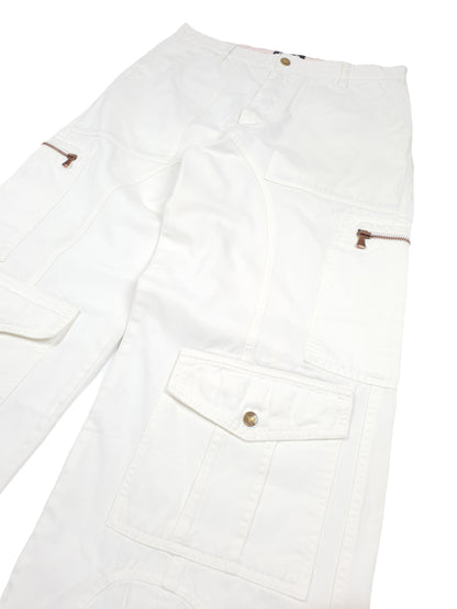 Dolce Gabbana Cargo Pants white