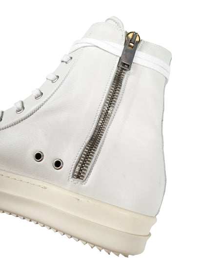 Rick Owens Mainline Ramones Milk Sneakers