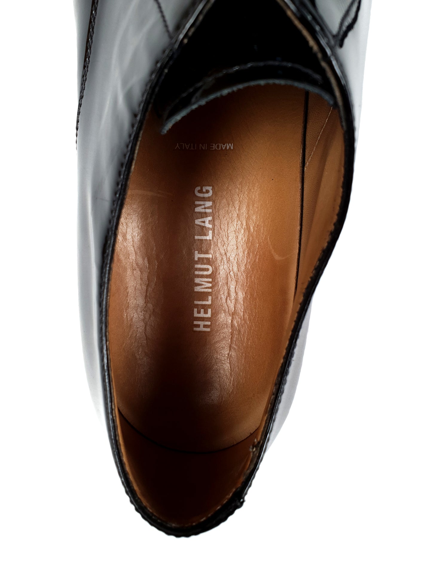 Helmut Lang Patent Leather Dressshoes