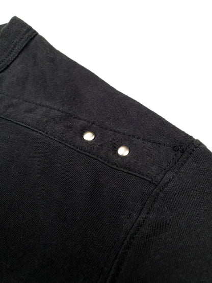Rick Owens SS19 Babel metal-studs tshirt