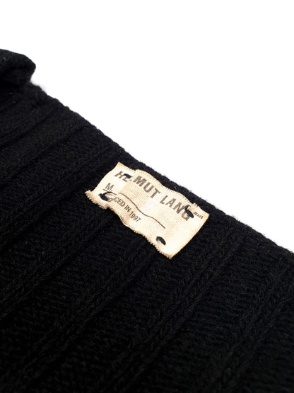 Helmut Lang Jeans AW97 Slashed Elbow Knit Sweater