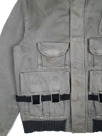 Dolce & Gabbana 2000s Multi-Pocket Cargo Bomber Jacket