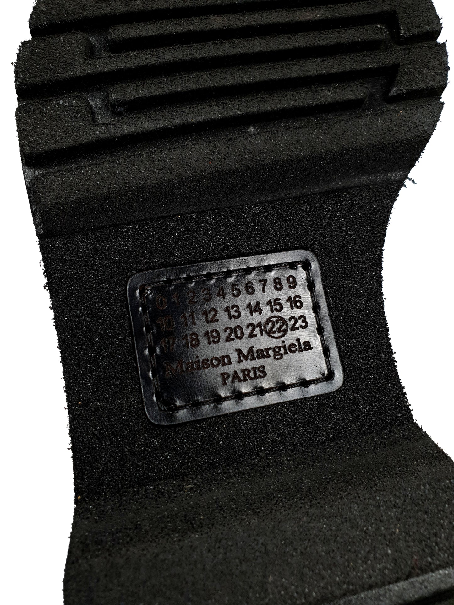 Maison Margiela AW17 Contrast-Lace Combat Boots