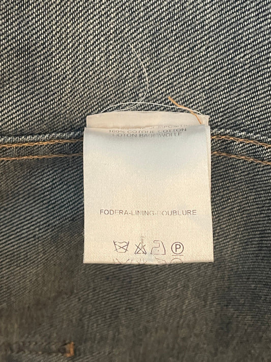 Gucci by Tom Ford SS02 Epaulettes Dark Denim Trucker Jacket – photo 18