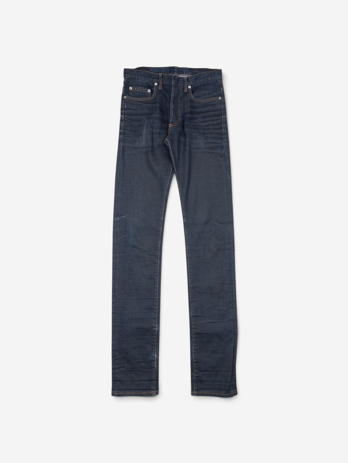 Dior Homme Raw Selvedge Denim Jeans – front view
