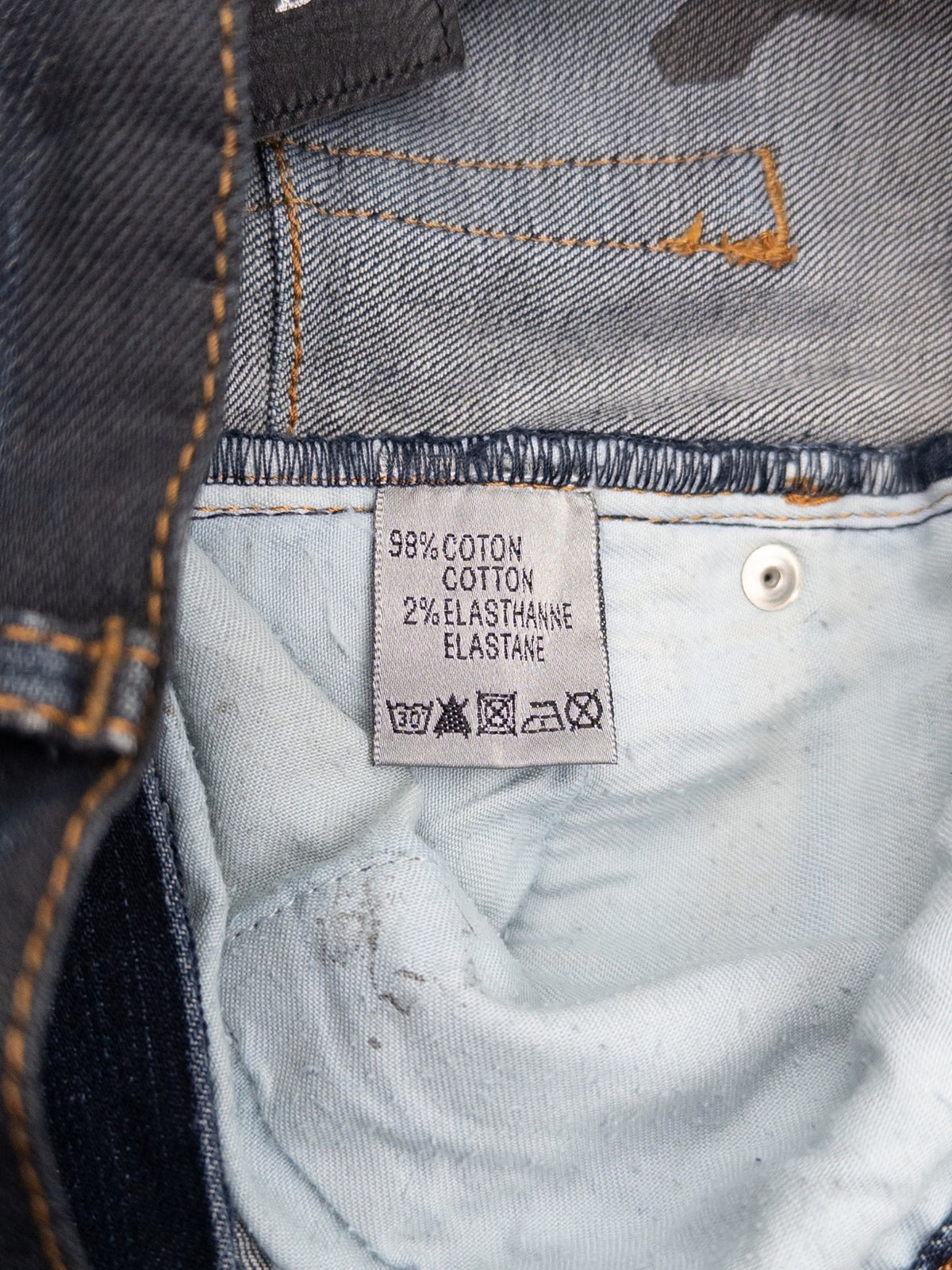 Dior Homme Raw Selvedge Denim Jeans – view 6