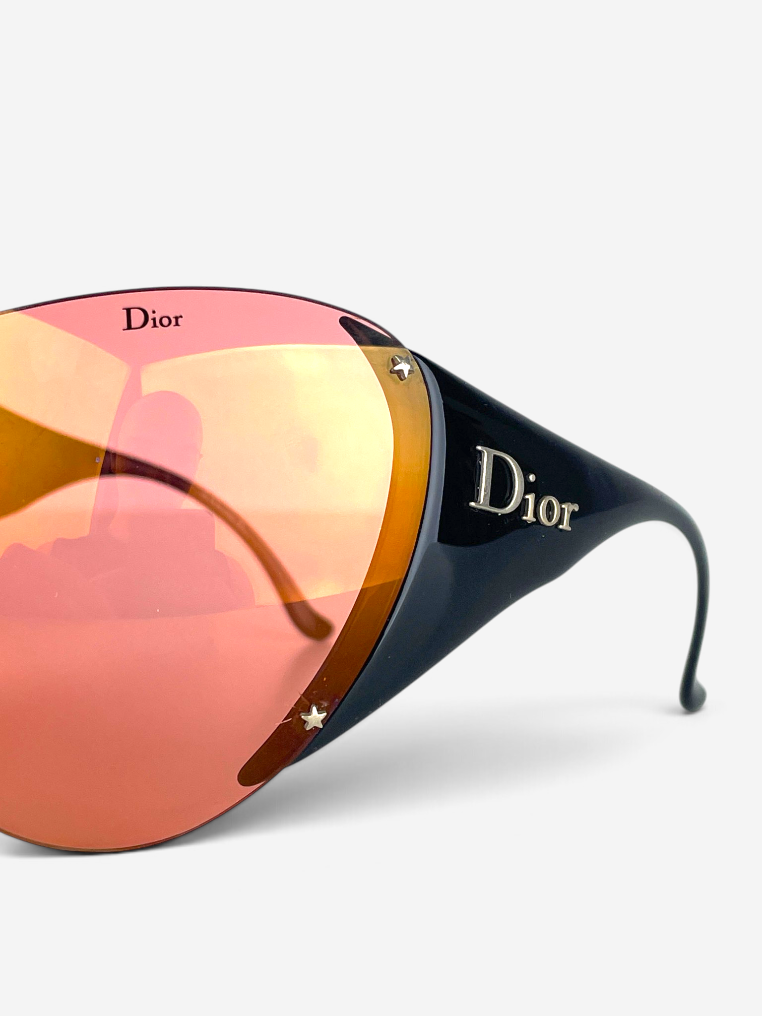 Dior by Galliano SS00 ‘Ski 1’ Wrap Mask Shield Sunglasses – detail view 2