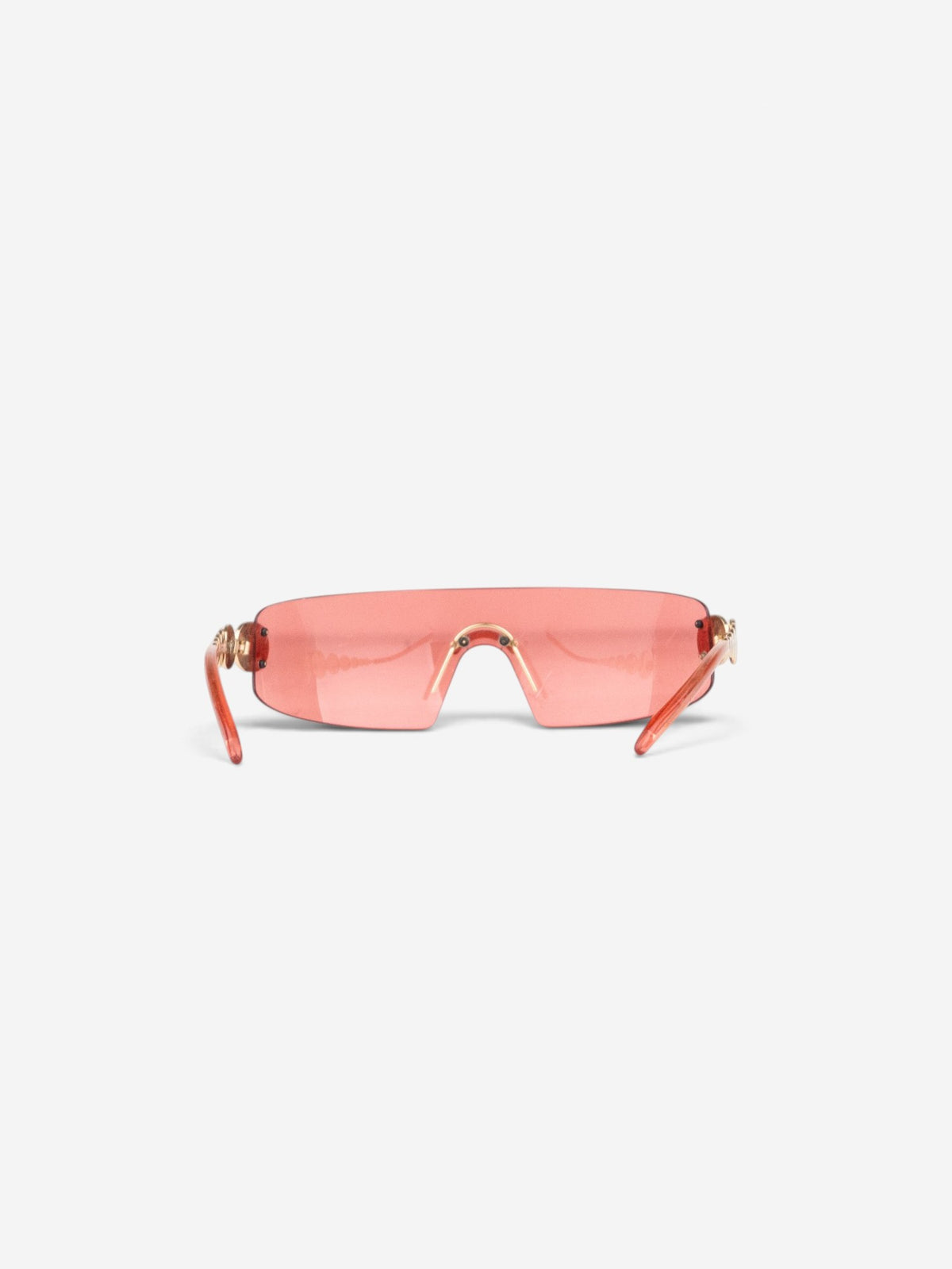 Dior by Galliano SS04 ‘Millenium’ Ruthenium Wrap Mask Shield Sunglasses – view 5
