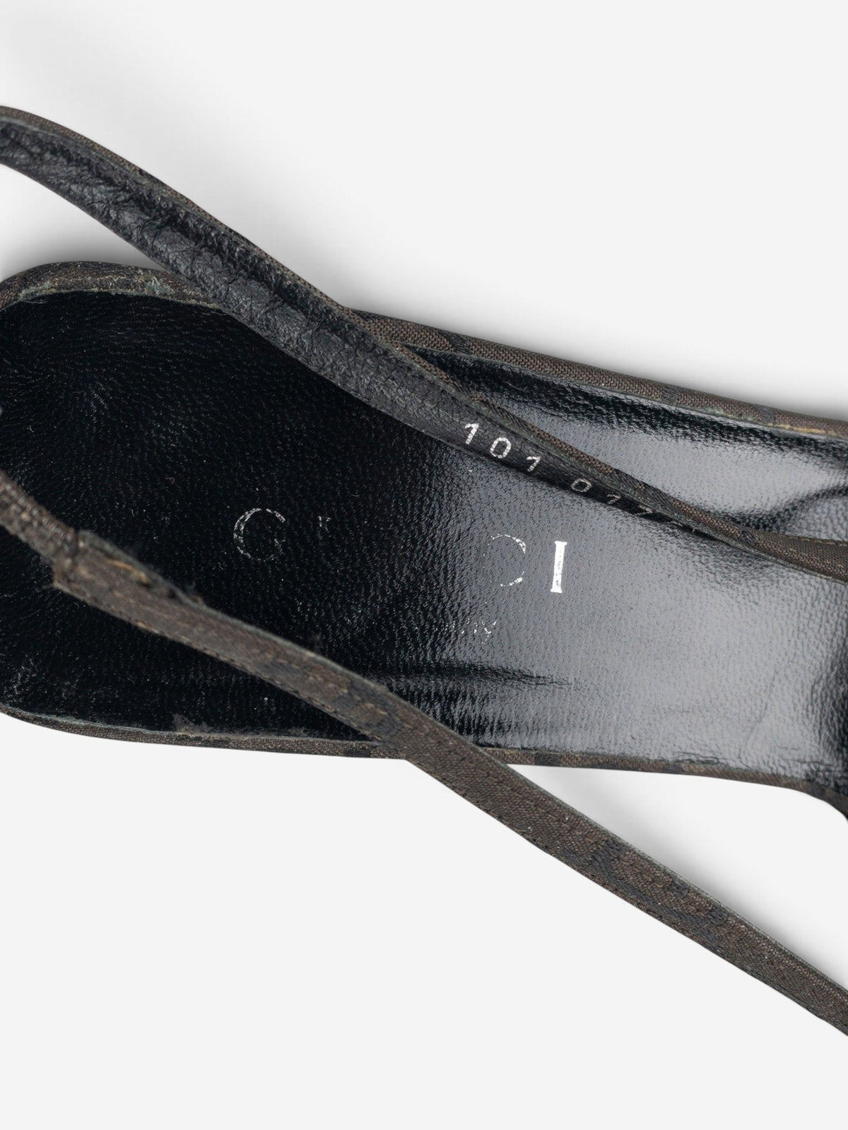 Gucci by Tom Ford SS98 Square Toe Crystal Slingback Pump Heels – view 8