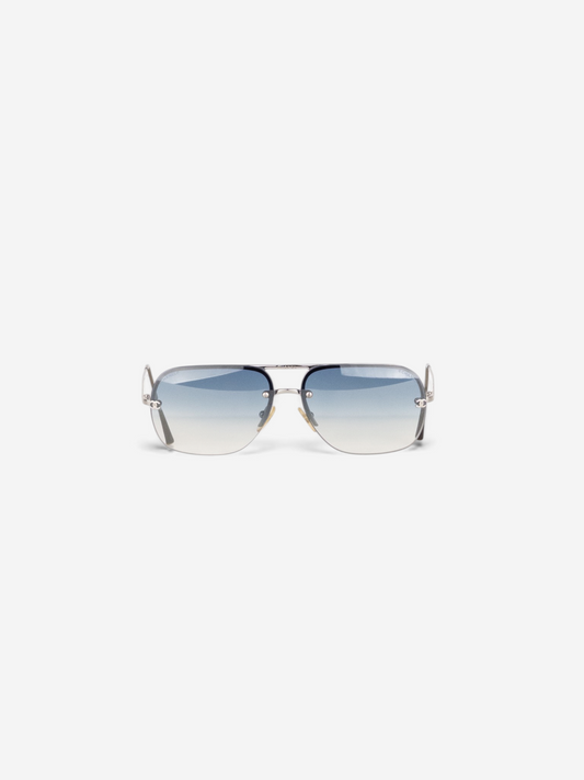Chanel by Karl Lagerfeld 2000s ‘4012’ Avitor Sunglasses – product view 2