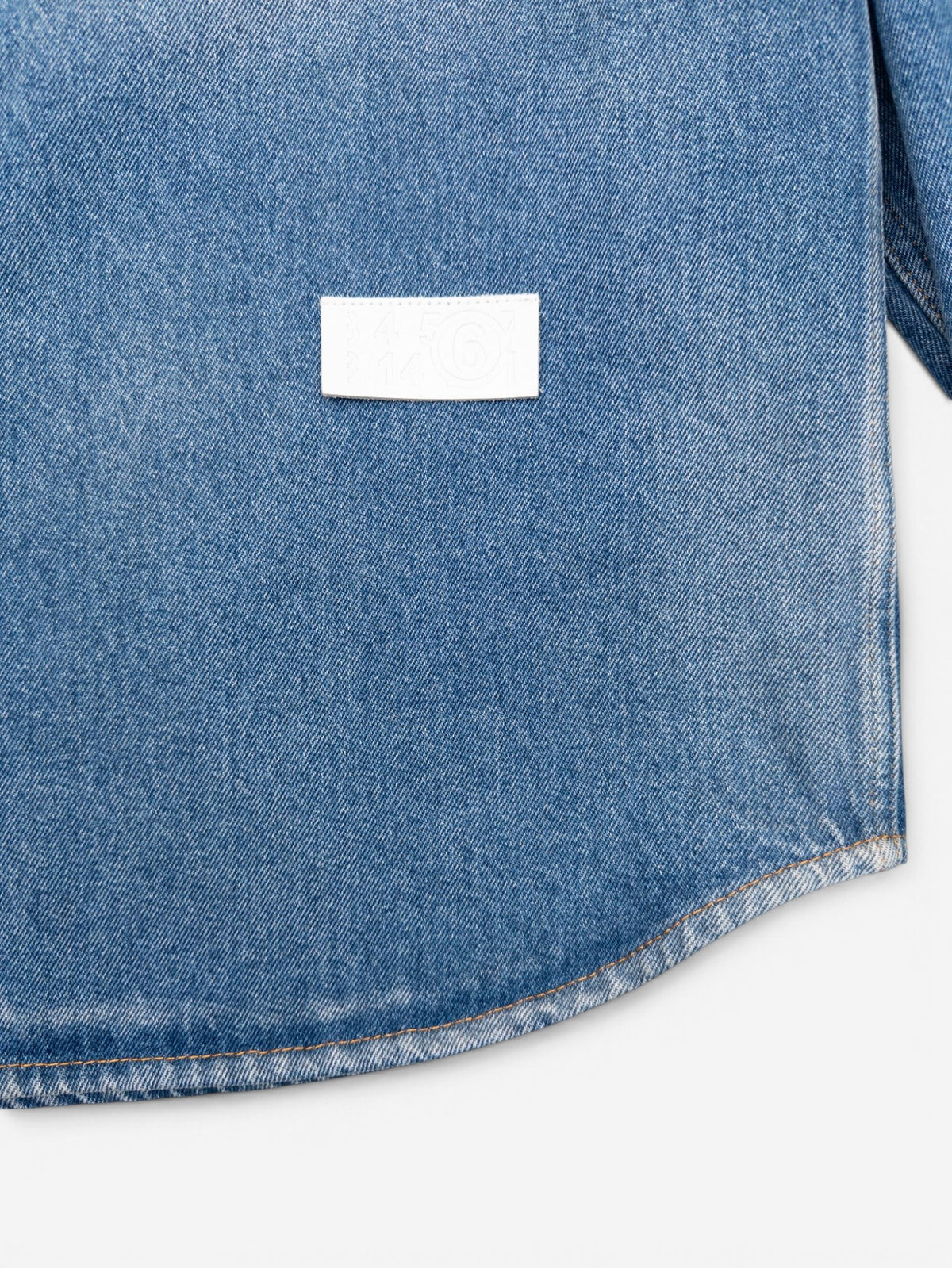 Maison Margiela MM6 AW21 One-Pocket Denim Jacket – view 2