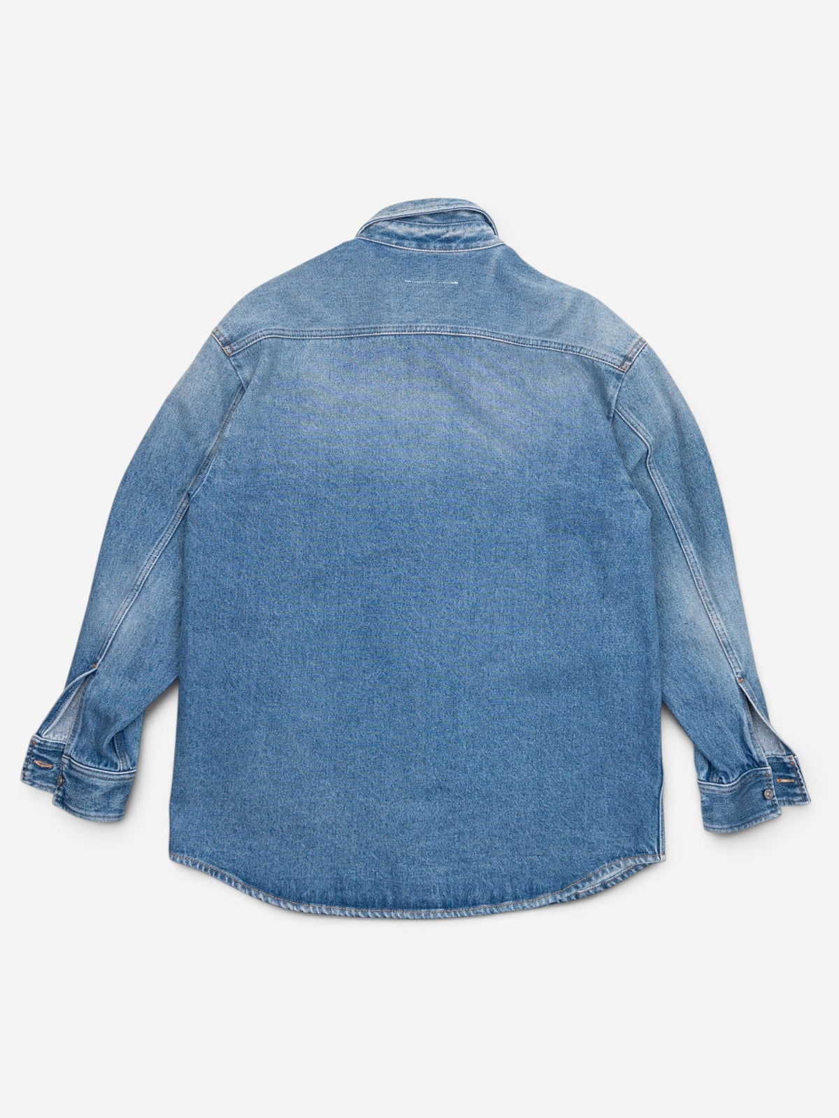 Maison Margiela MM6 AW21 One-Pocket Denim Jacket – view 5