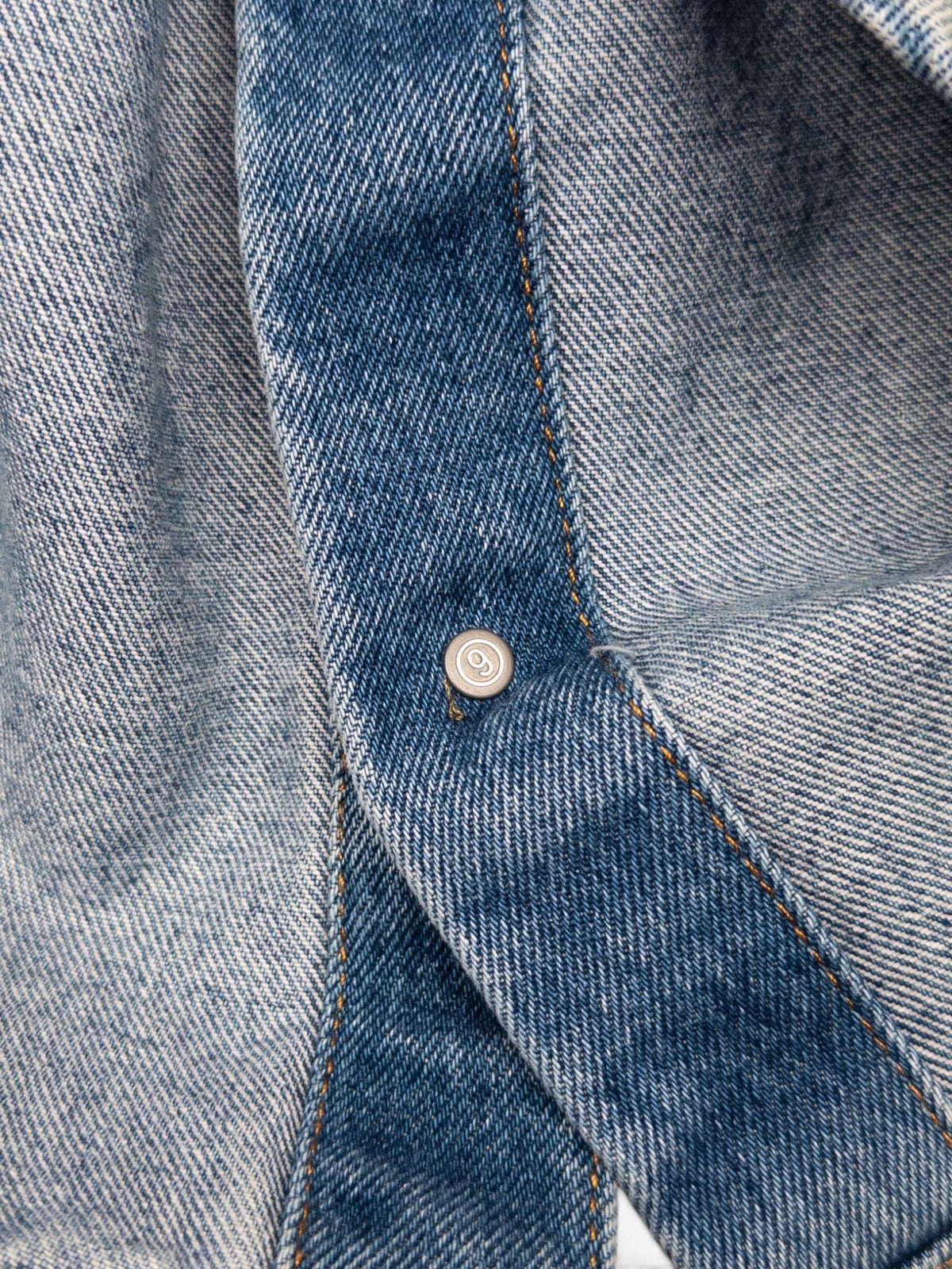 Maison Margiela MM6 AW21 One-Pocket Denim Jacket – view 6
