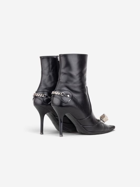 Dior by Galliano AW04 ‘Gambler Dice’ Heel Ankle Boots – product view 2