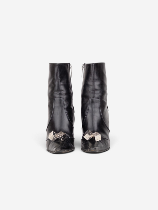 Dior by Galliano AW04 ‘Gambler Dice’ Heel Ankle Boots – product view 3