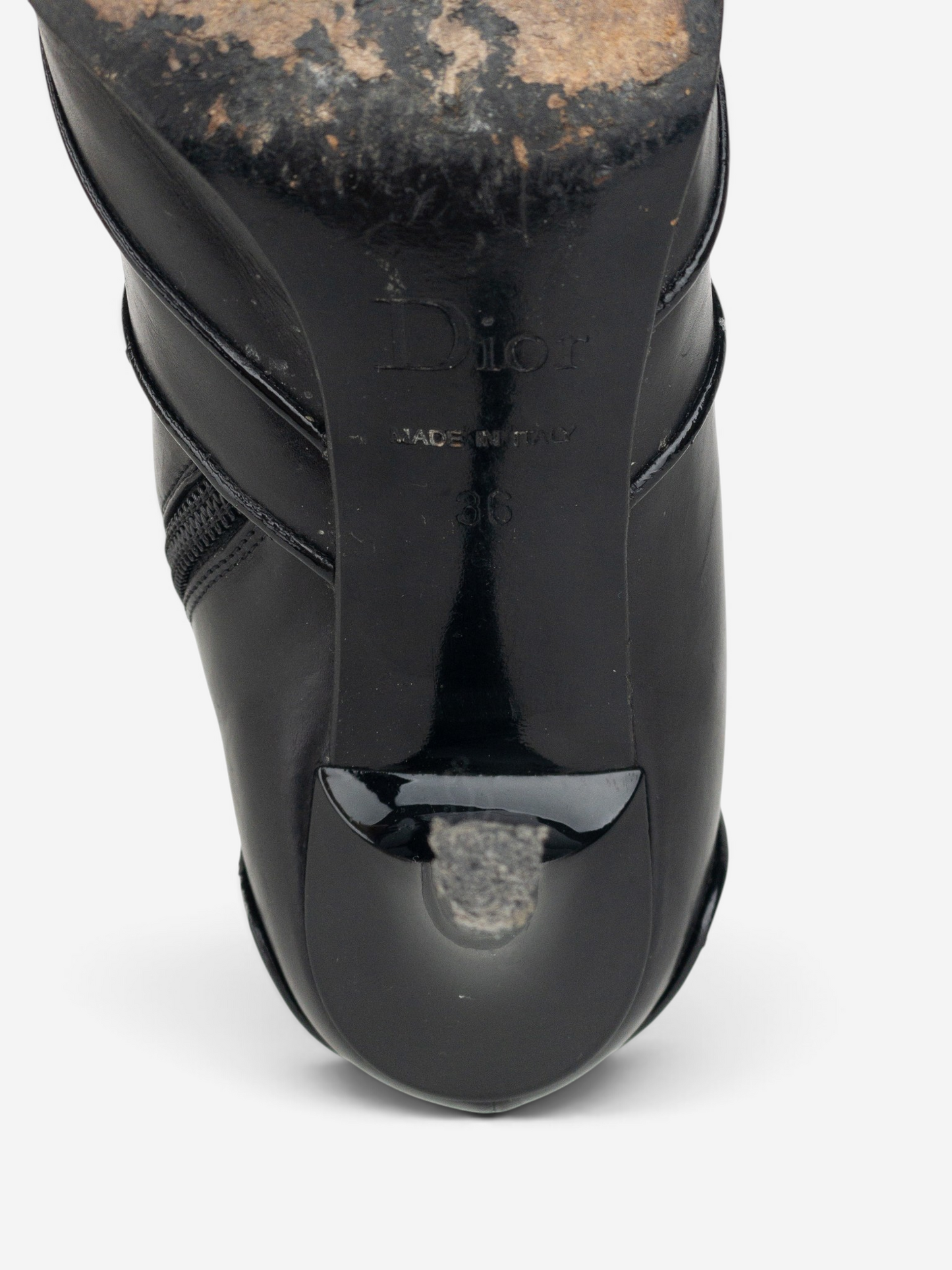 Dior by Galliano AW04 ‘Gambler Dice’ Heel Ankle Boots – product view 10
