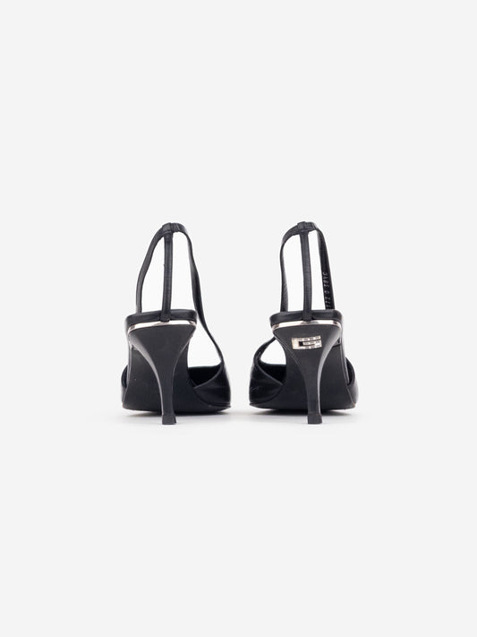 Gucci by Tom Ford SS98 Square Toe Crystal Slingback Pump Heels – photo 7