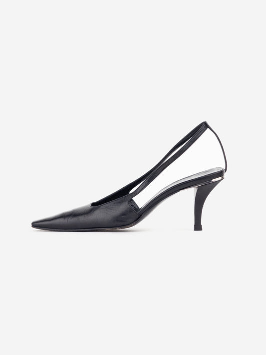 Gucci by Tom Ford SS98 Square Toe Crystal Slingback Pump Heels – photo 4