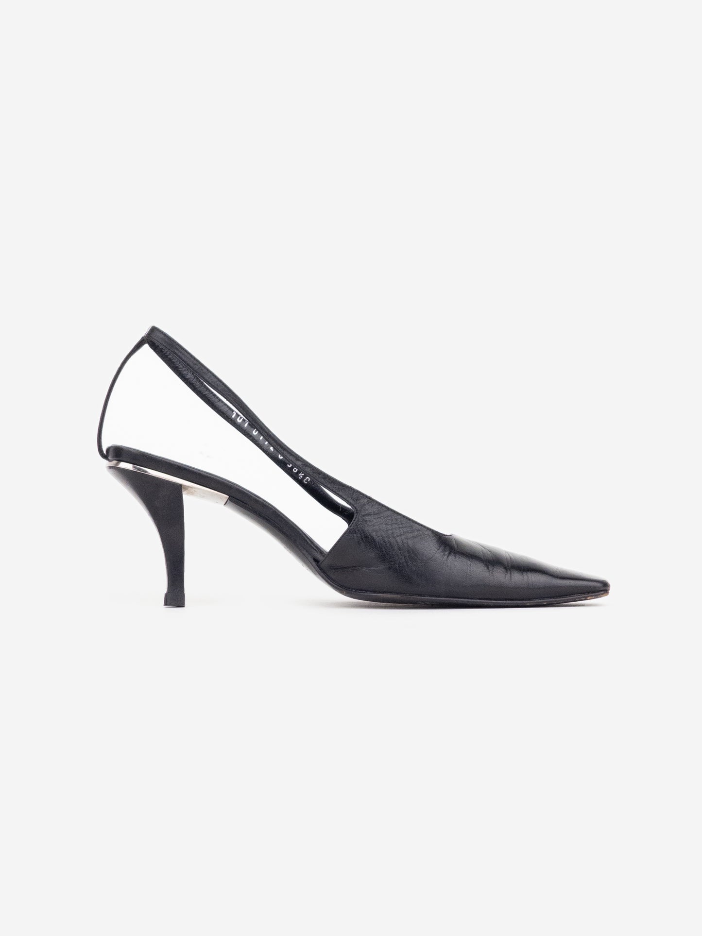 Gucci by Tom Ford SS98 Square Toe Crystal Slingback Pump Heels