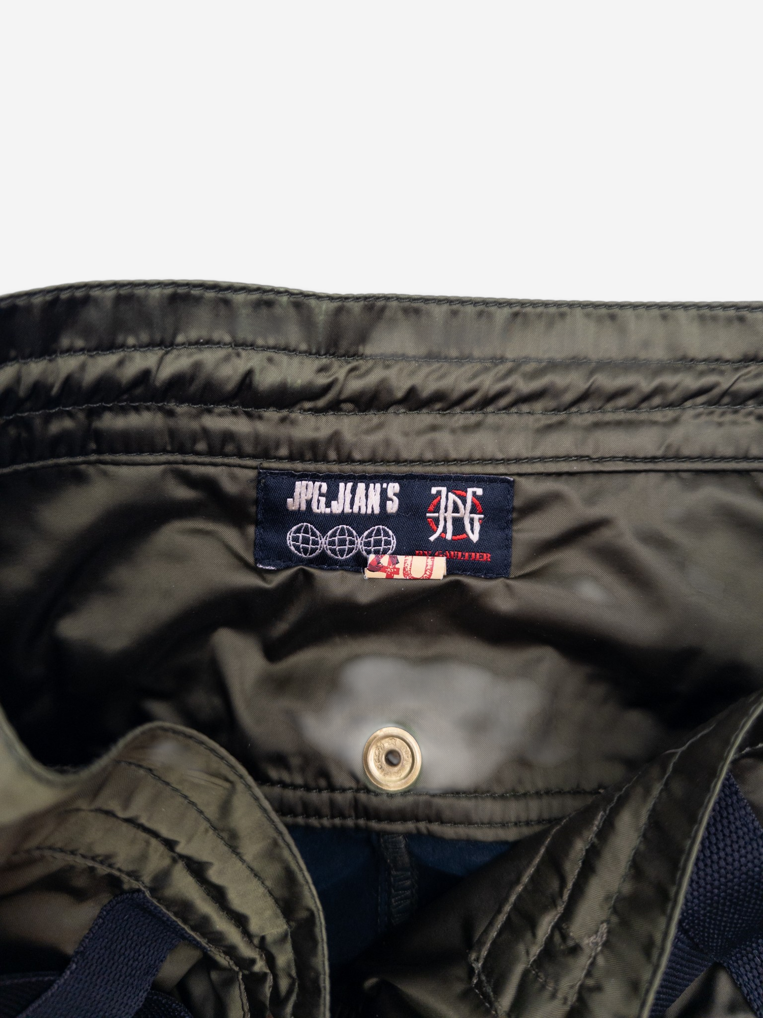 Jean Paul Gaultier AW03 Bondage Parachute Cargo Skirt – brand label