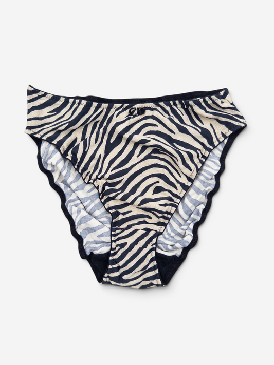Dior by Galliano 2000s Zebra Print Bikini Set – bikini bottom