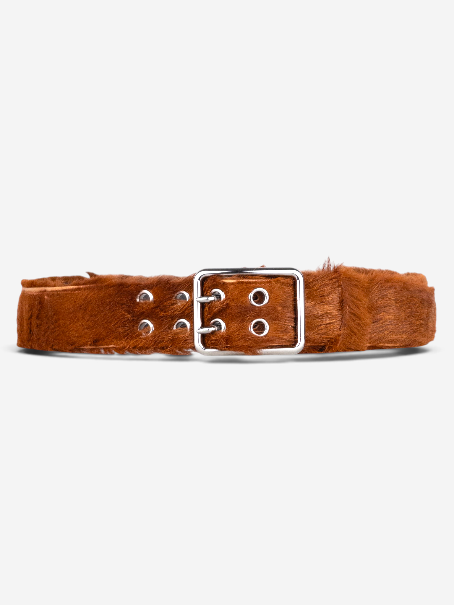 Prada AW17 Fur Belt – front view