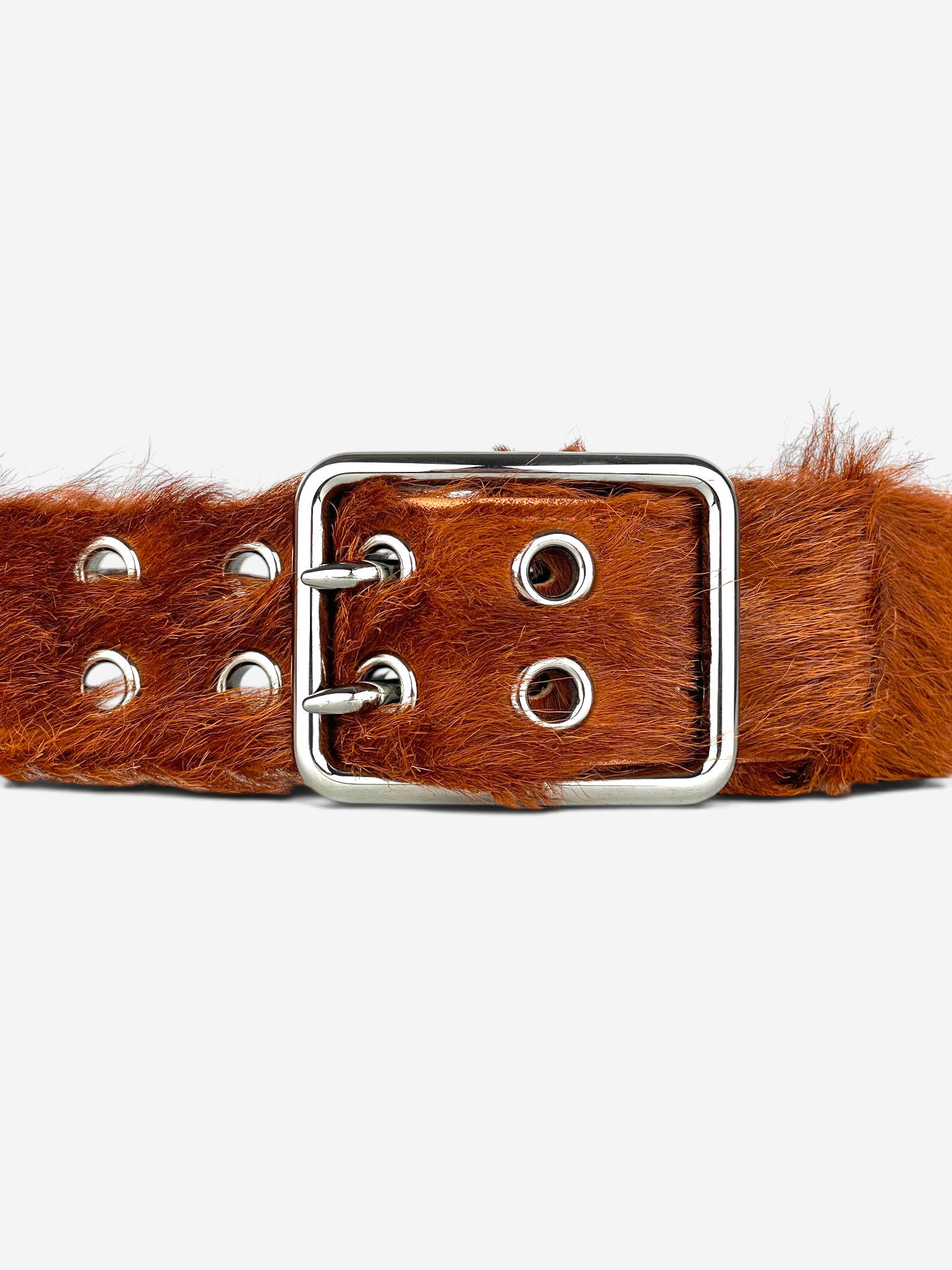 Prada AW17 Fur Belt – detail view 1